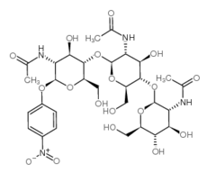 4-Nitrophenylbeta-D-N,N',N''-triacetylchitotriose