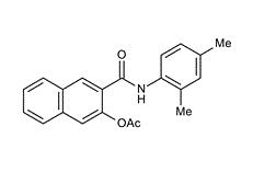 2-[N-(2,4-Dimethylphenyl)carbamoyl]-3-naphthylacetate