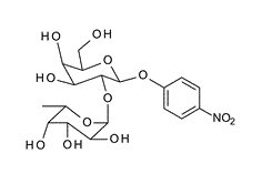4-Nitrophenyl-2-O-(alpha-L-fucopyranosyl)-beta-D-galactopyranoside