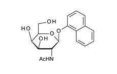 N-((2S,3R,4R,5S,6R)-4,5-Dihydroxy-6-(hydroxymethyl)-2-(naphthalen-1-yloxy)tetrahydro-2H-pyran-3-yl)acetamide