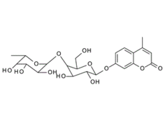Fuc1-alpha-4Gal1-b-4-MU