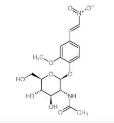 2-Methoxy-4-(2'-nitrovinyl)phenyl-2-acetamido-2-deoxy-beta-glucopyranoside