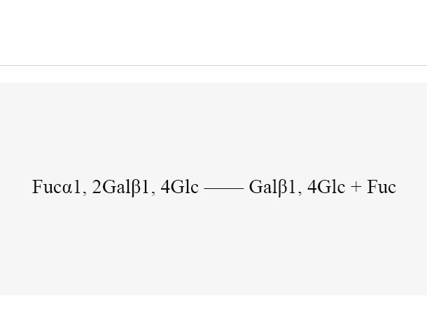 α1, 2-fucosidase (BbAfcA)
