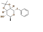 ?-L-Mannopyranoside, phenyl 6-deoxy-2,3-O-(1-methylethylidene)-1-thio-