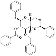 ?-L-Idopyranoside, phenyl 3-O-(phenylmethyl)-4,6-O-[(S)-phenylmethylene]-1-thio-, 2-benzoate