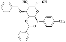 ?-L-Idopyranoside, 4-methylphenyl 3-O-(phenylmethyl)-1-thio-, 2-benzoate