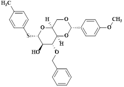?-L-Idopyranoside, 4-methylphenyl 4,6-O-[(S)-(4-methoxyphenyl)methylene]-3-O-(phenylmethyl)-1-thio-