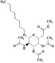 Octyl 2-acetamido-3,4,6-tri-O-acetyl-2-deoxy-b-D-glucopyranoside