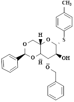 4-Methylphenyl 3-O-(phenylmethyl)-4,6-O-[(R)-phenylmethylene]-1-thio-?-D-glucopyranoside
