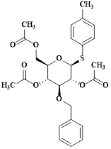 4-Methylphenyl 2,4,6-tri-O-acetyl-3-O-benzyl-1-thio-beta-D-glucopyranoside