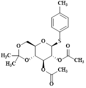 4-Methylphenyl 2,3-di-O-acetyl-4,6-O-isopropylidene-1-thio-beta-D-glucopyranoside