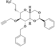 ?-D-Glucopyranoside, ethyl 3-O-(phenylmethyl)-4,6-O-[(R)-phenylmethylene]-2-O-2-propyn-1-yl-1-thio-