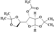 ?-D-Glucofuranose, 1,2:5,6-bis-O-(1-methylethylidene)-, 3-acetate