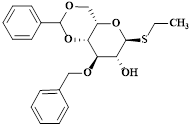 ?-D-Glucopyranoside, ethyl 3-O-(phenylmethyl)-4,6-O-[(R)-phenylmethylene]-1-thio-