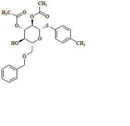 ?-D-Glucopyranoside, 4-methylphenyl 6-O-(phenylmethyl)-1-thio-, 2,3-diacetate