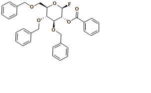 ?-D-Glucopyranosyl fluoride, 3,4,6-tris-O-(phenylmethyl)-, benzoate