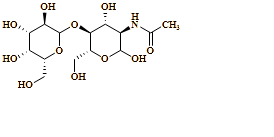 D-Glucose, 2-(acetylamino)-2-deoxy-4-O-?-D-galactopyranosyl-