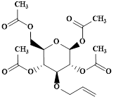 (2S,3R,4S,5R,6R)-6-(Acetoxymethyl)-4-(allyloxy)tetrahydro-2H-pyran-2,3,5-triyl triacetate