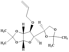 (3AR,5R,6S,6aR)-6-(allyloxy)-5-((R)-2,2-dimethyl-1,3-dioxolan-4-yl)-2,2-dimethyltetrahydrofuro[2,3-d][1,3]dioxole