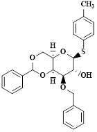 (4aR,6S,7R,8R,8aS)-8-(benzyloxy)-6-[(4-methylphenyl)sulfanyl]-2-phenyl-hexahydro-2H-pyrano[3,2-d][1,3]dioxin-7-ol