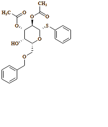 ?-D-Galactopyranoside, phenyl 6-O-(phenylmethyl)-1-thio-, 2,3-diacetate