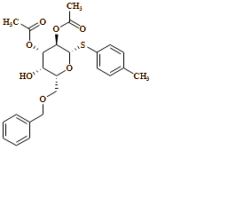 ?-D-Galactopyranoside, 4-methylphenyl 6-O-(phenylmethyl)-1-thio-, 2,3-diacetate