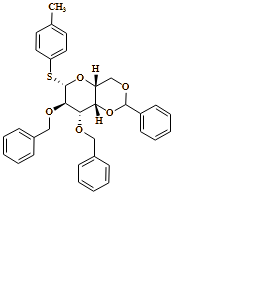 ?-D-Galactopyranoside, 4-methylphenyl 2,3-bis-O-(phenylmethyl)-4,6-O-[(S)-phenylmethylene]-1-thio-