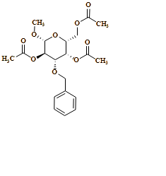?-D-Galactopyranoside, methyl 3-O-(phenylmethyl)-, 2,4,6-triacetate