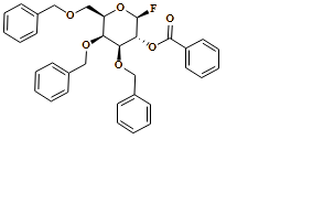 ?-D-Galactopyranosyl fluoride, 3,4,6-tris-O-(phenylmethyl)-, benzoate