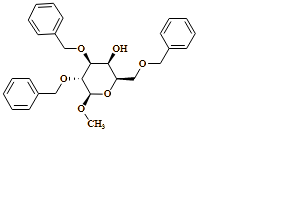 ?-D-Galactopyranoside, methyl 2,3,6-tris-O-(phenylmethyl)-
