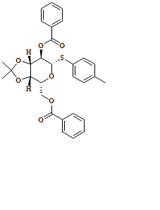 β-D-Galactopyranoside, 4-methylphenyl 3,4-O-(1-methylethylidene)-1-thio-, 2,6-dibenzoate