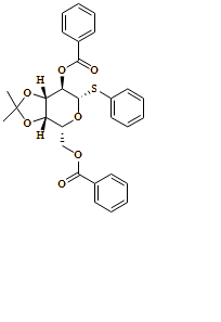 ?-D-Galactopyranoside, phenyl 3,4-O-(1-methylethylidene)-1-thio-, dibenzoate