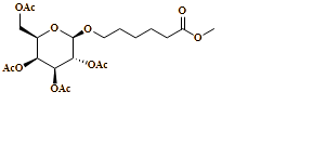 Hexanoic acid, 6-[(2,3,4,6-tetra-O-acetyl-?-D-galactopyranosyl)oxy]-, methyl ester
