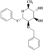 Phenyl 6-deoxy-2-O-(phenylmethyl)-1-thio-?-L-mannopyranoside
