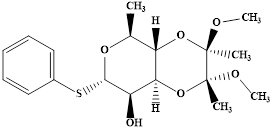 (2R,3R,4aS,5S,7S,8R,8aS)-2,3-dimethoxy-2,3,5-trimethyl-7-phenylsulfanyl-5,7,8,8a-tetrahydro-4aH-pyrano[3,4-b][1,4]dioxin-8-o