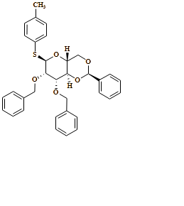 ?-D-Mannopyranoside, 4-methylphenyl 2,3-bis-O-(phenylmethyl)-4,6-O-[(R)-phenylmethylene]-1-thio-