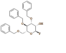 ?-D-Mannopyranosyl fluoride, 3,4,6-tris-O-(phenylmethyl)-