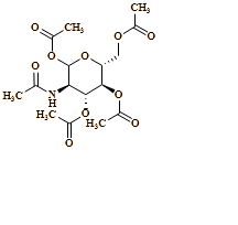 D-Glucopyranose, 2-(acetylamino)-2-deoxy-, 1,3,4,6-tetraacetate
