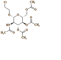 ?-D-Glucopyranoside, 2-chloroethyl 2-(acetylamino)-2-deoxy-, 3,4,6-triacetate