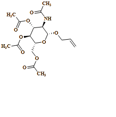 ?-D-Glucopyranoside, 2-propen-1-yl 2-(acetylamino)-2-deoxy-, 3,4,6-triacetate