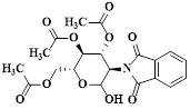 (2R,3S,4R,5R)-2-(Acetoxymethyl)-5-(1,3-dioxoisoindolin-2-yl)-6-hydroxytetrahydro-2H-pyran-3,4-diyl diacetate