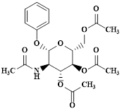 phenyl 3,4,6-tri-O-acetyl-2-(acetylamino)-2-deoxy-beta-D-glucopyranoside