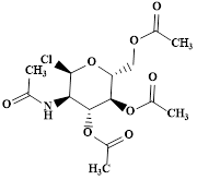 (2R,3S,4R,5R,6R)-5-Acetamido-2-(acetoxymethyl)-6-chlorotetrahydro-2H-pyran-3,4-diyl diacetate