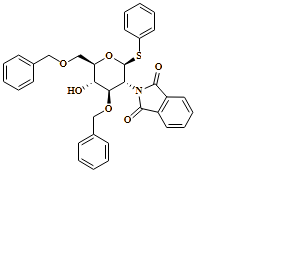 ?-D-Glucopyranoside, phenyl 2-deoxy-2-(1,3-dihydro-1,3-dioxo-2H-isoindol-2-yl)-3,6-bis-O-(phenylmethyl)-1-thio-