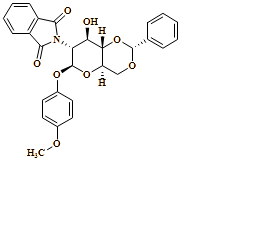 ?-D-Glucopyranoside, 4-methoxyphenyl 2-deoxy-2-(1,3-dihydro-1,3-dioxo-2H-isoindol-2-yl)-4,6-O-[(R)-phenylmethylene]