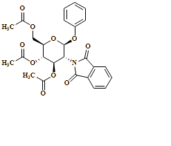 ?-D-Glucopyranoside, phenyl 2-deoxy-2-(1,3-dihydro-1,3-dioxo-2H-isoindol-2-yl)-, 3,4,6-triacetate