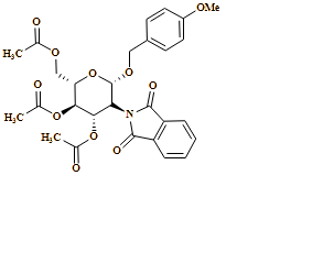 4-Methoxyphenyl 3,4,6-tri-O-acetyl-2-deoxy-2-phthalimido-b-D-glucopyranoside