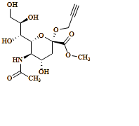 ?-Neuraminic acid, N-acetyl-2-O-2-propyn-1-yl-, methyl ester