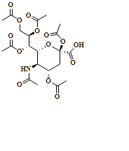 2,4,7,8,9-Penta-O-acetyl N-acetylneuraminic acid