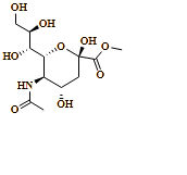 (2S,4S,5R,6R)-Methyl 5-acetamido-2,4-dihydroxy-6-((1R,2R)-1,2,3-trihydroxypropyl)tetrahydro-2H-pyran-2-carboxylate